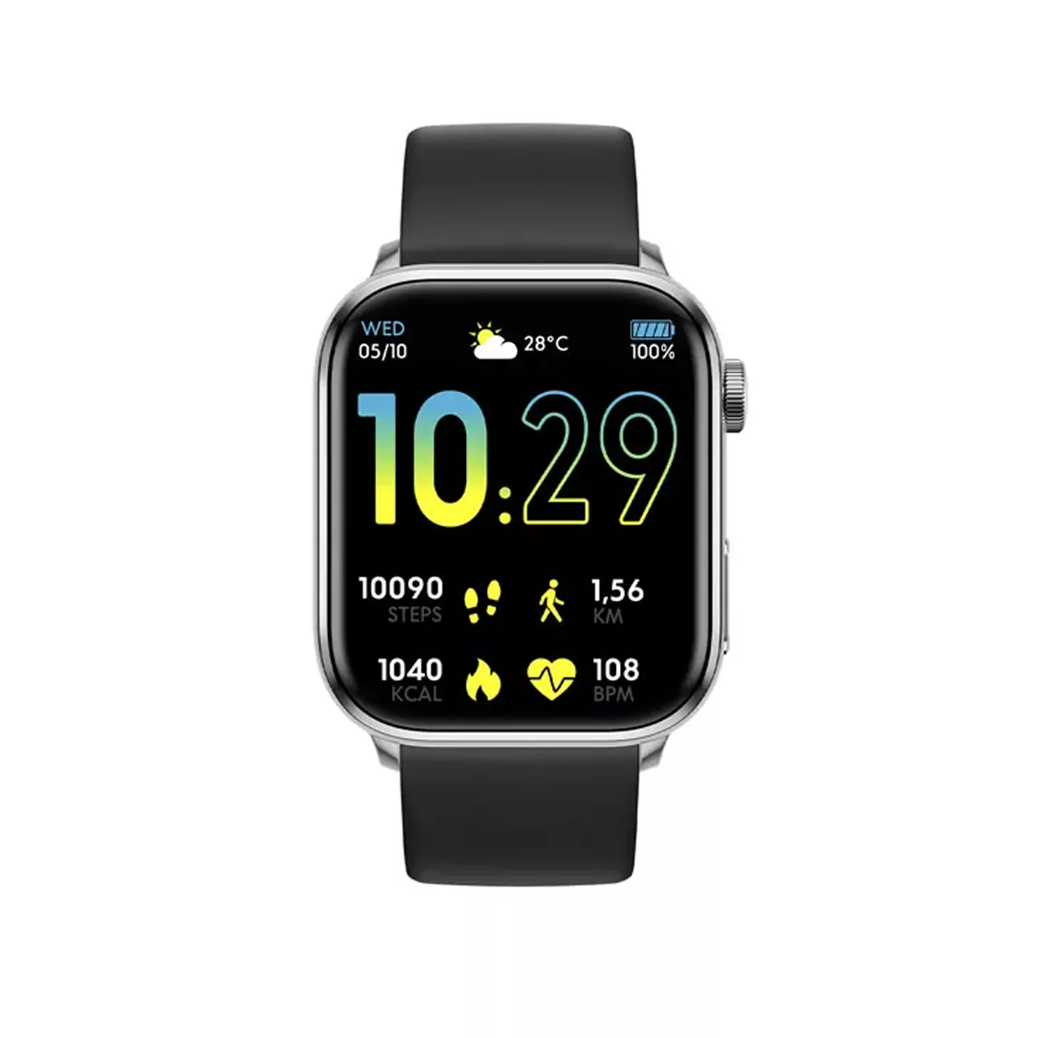 ساعت هوشمند 1.7 اینچی آیس واچ مدل 022536 با بند سیلیکونی