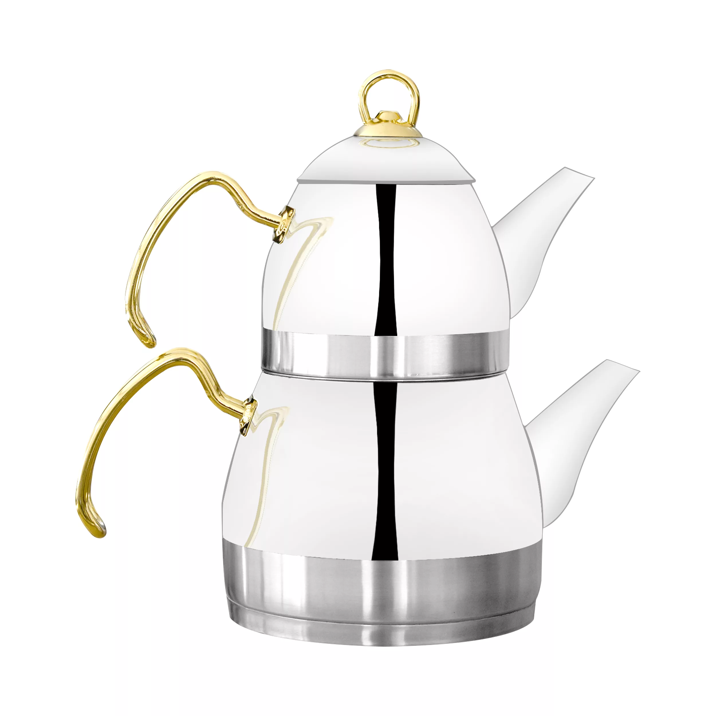 ست کتری و قوری کاهرمانلار مدل Roma