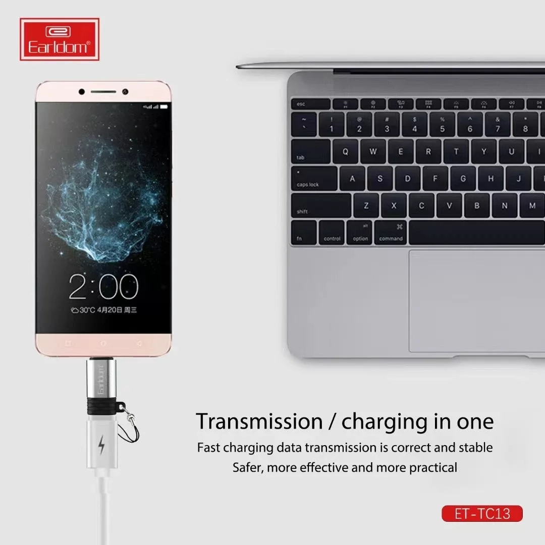 مبدل microUSB به USB-C ارلدام مدل TC13