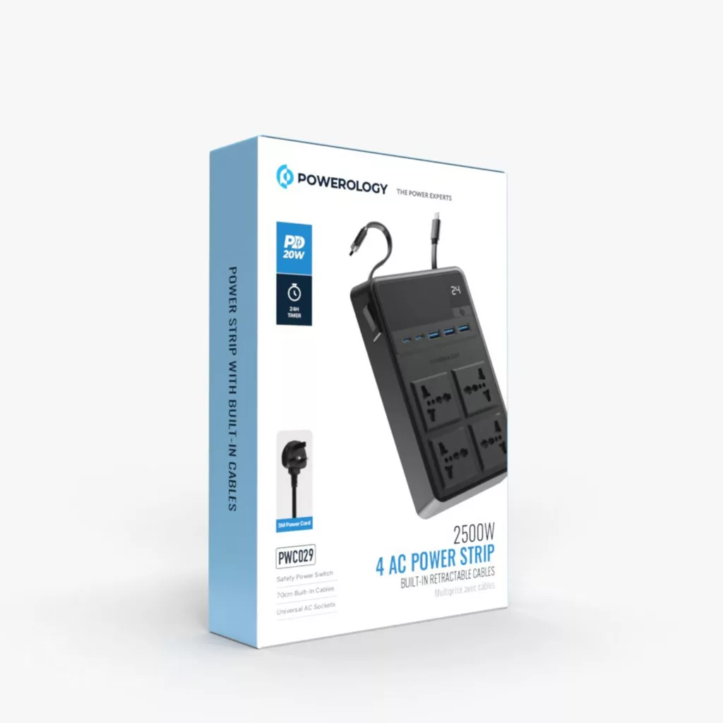 چندراهی برق پاورولوجی مدل PWCUQC029