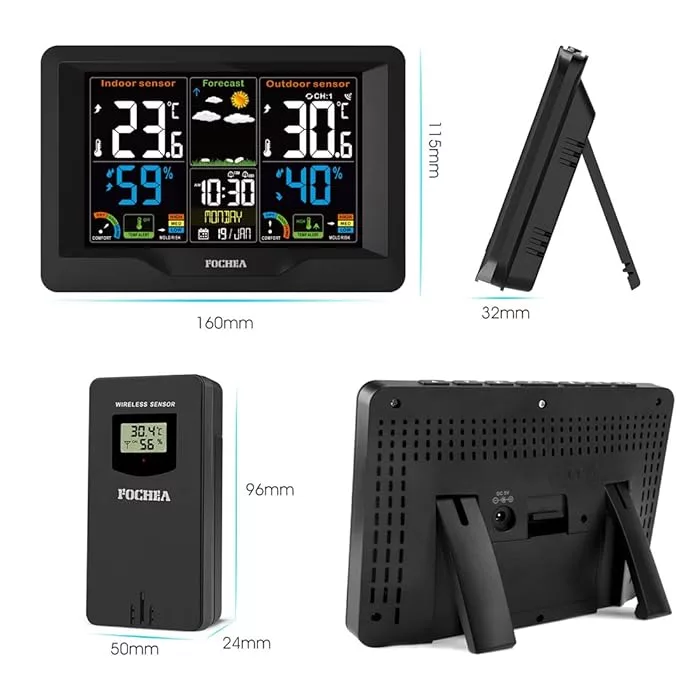 دماسنج‌ محیطی فوکیا مدل ‎EM3383C