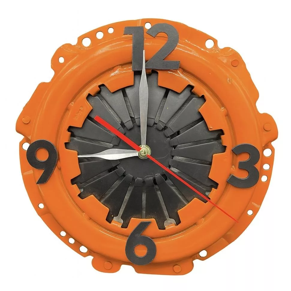 ساعت دیواری کوارتز طرح دیسک و صفحه مدل AA2