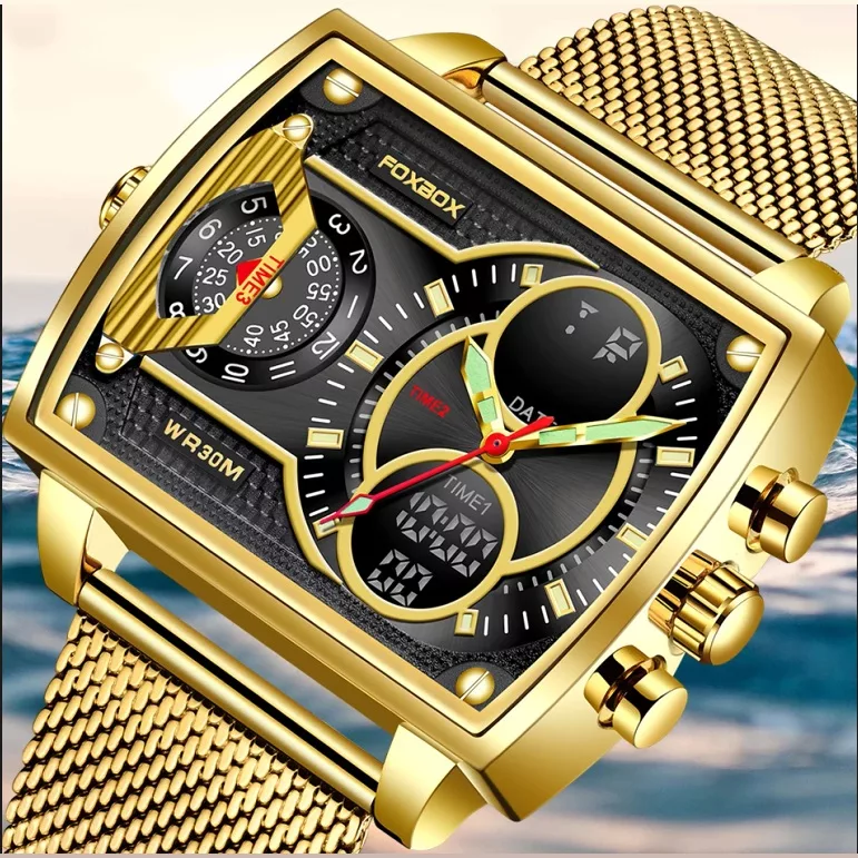 ساعت مچی عقربه ای مدل Multi time Luxury