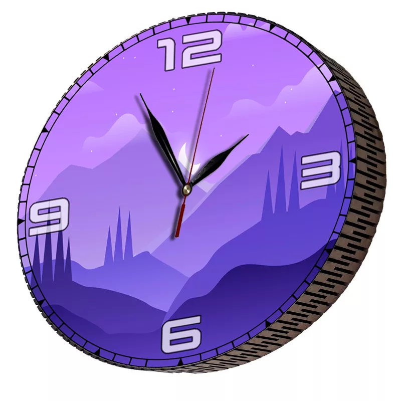 ساعت دیواری مدل ماه