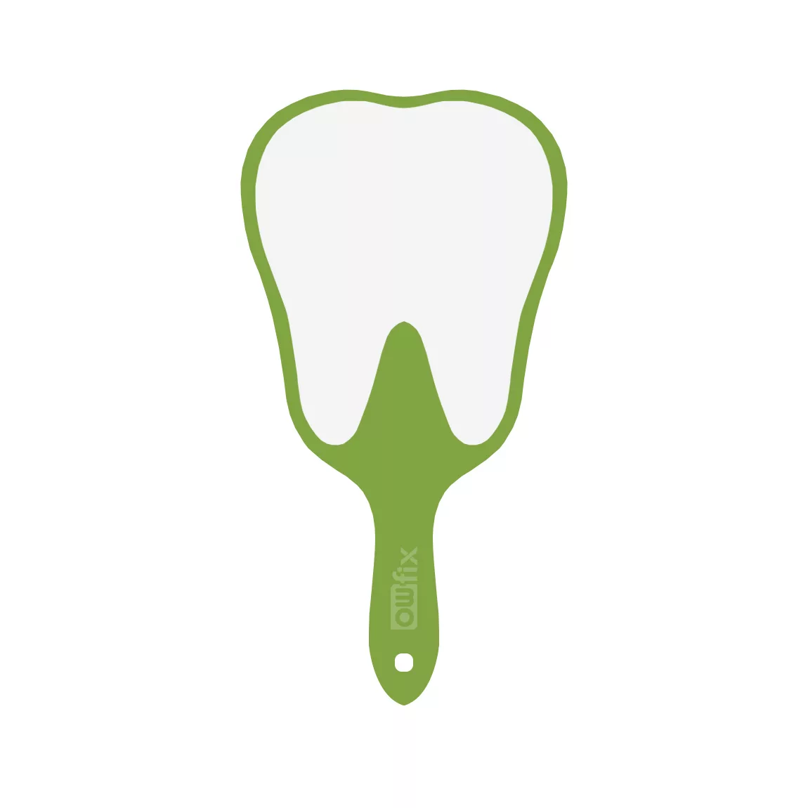 آینه آرایشی یاو فیکس طرح دندان مدل M1