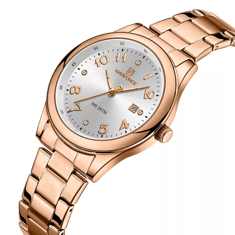 ساعت مچی عقربه‌ای کوارتز زنانه نیوی فورس مدل 5059