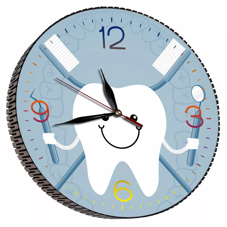 ساعت دیواری مدل دندانپزشکی