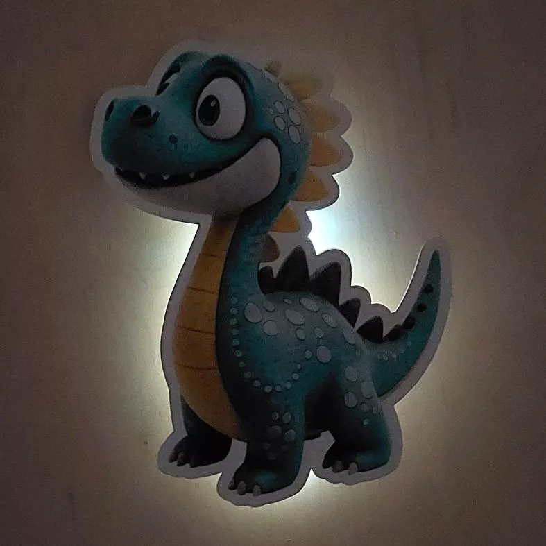 چراغ خواب اتاق کودک مدل دایناسور LU079