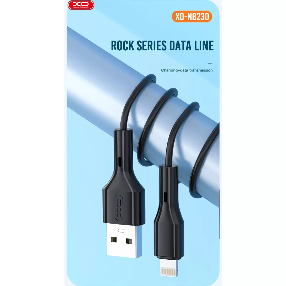 کابل تبدیل USB به USB-C ایکس او مدل nb230 طول 1 متر