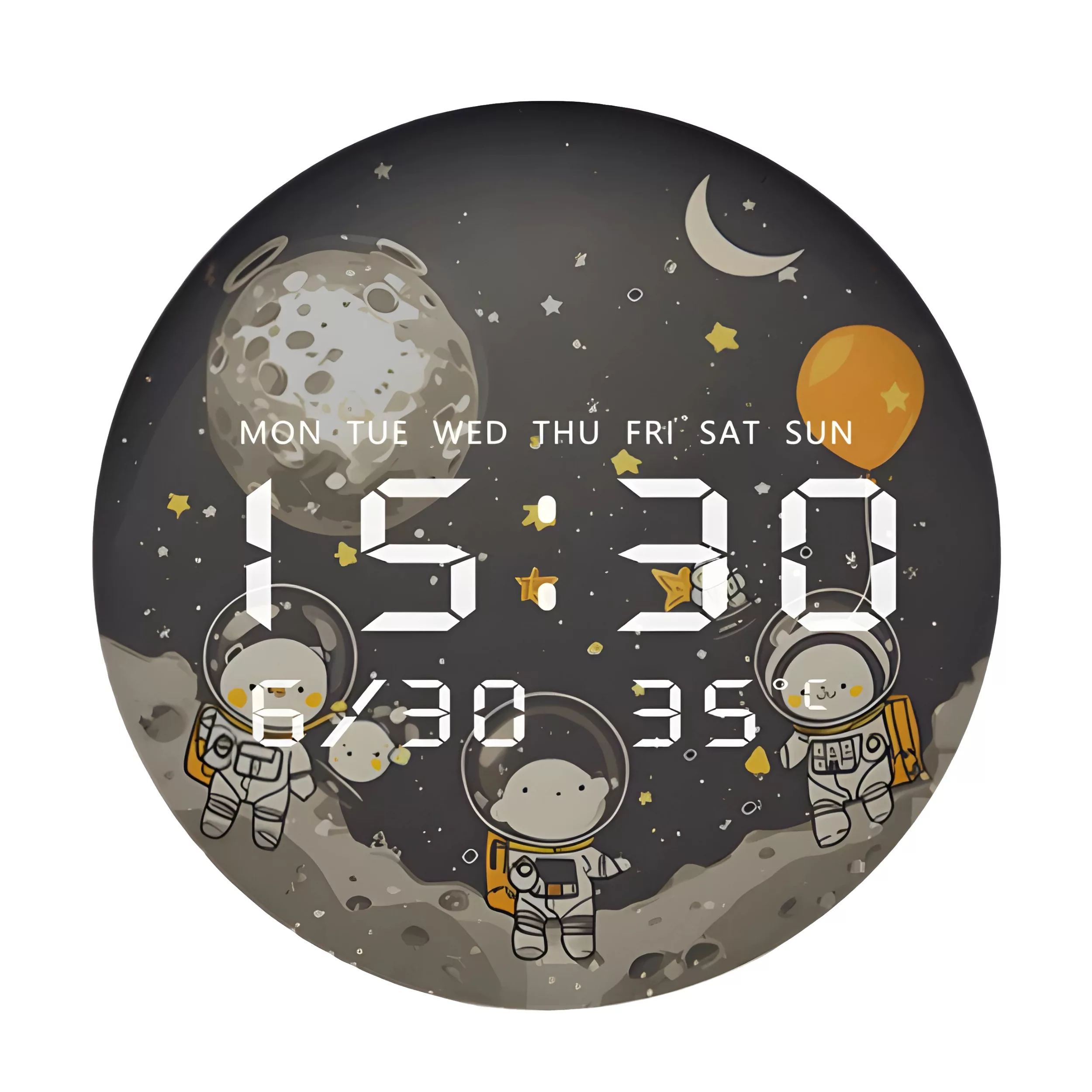 ساعت دیواری دیجیتال مدل JG1001-57