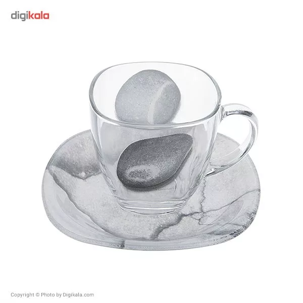 سرویس غذاخوری 38 پارچه لومینارک مدل Pebbles