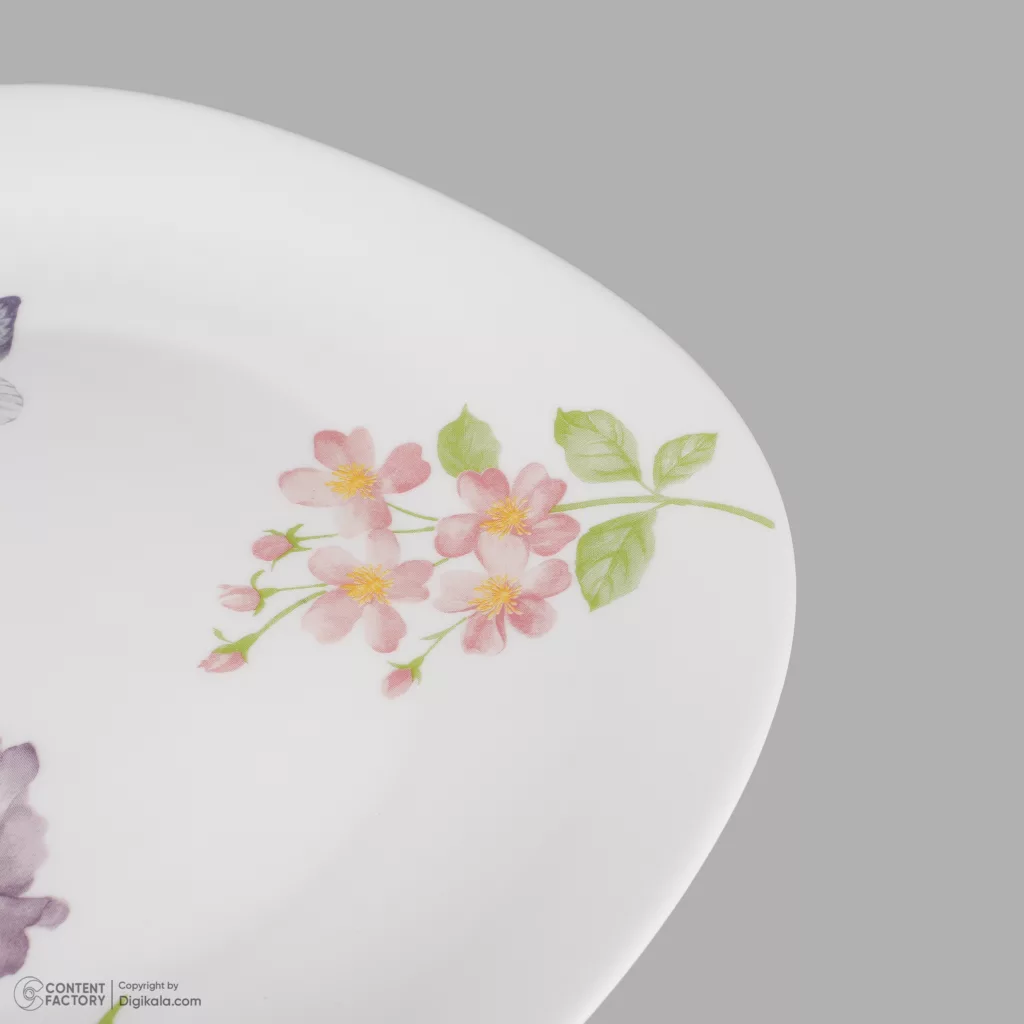 سرویس غذاخوری 18 پارچه 6 نفره مدل مربع کلاسیک 313