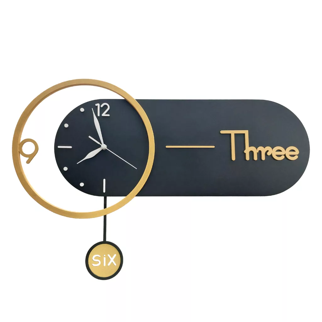 ساعت دیواری آرت نوین مدل مدرن 6040