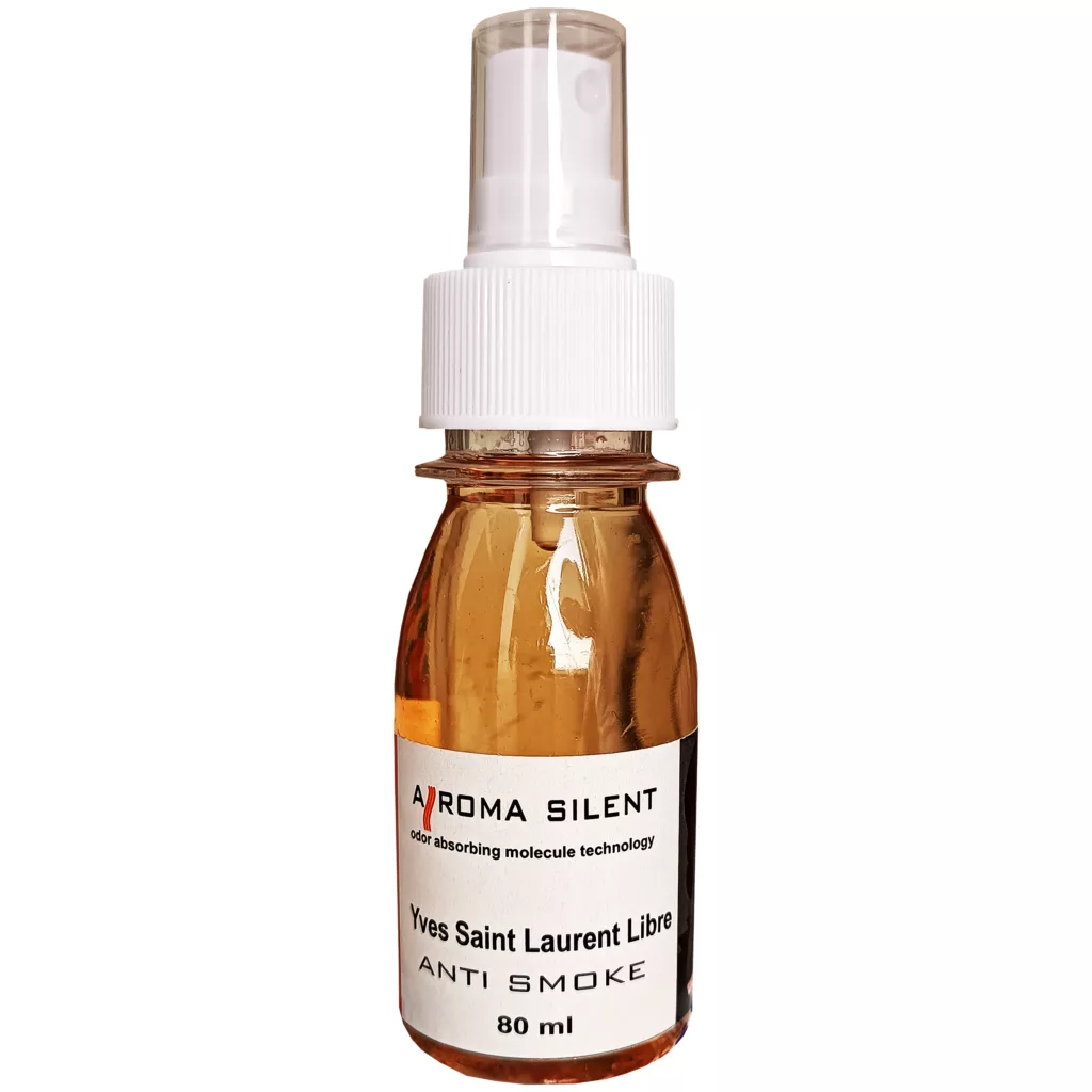 اسپری بوگیر سیگار آروما سایلنت مدل لیبره زنانه حجم 80 میلی لیتر