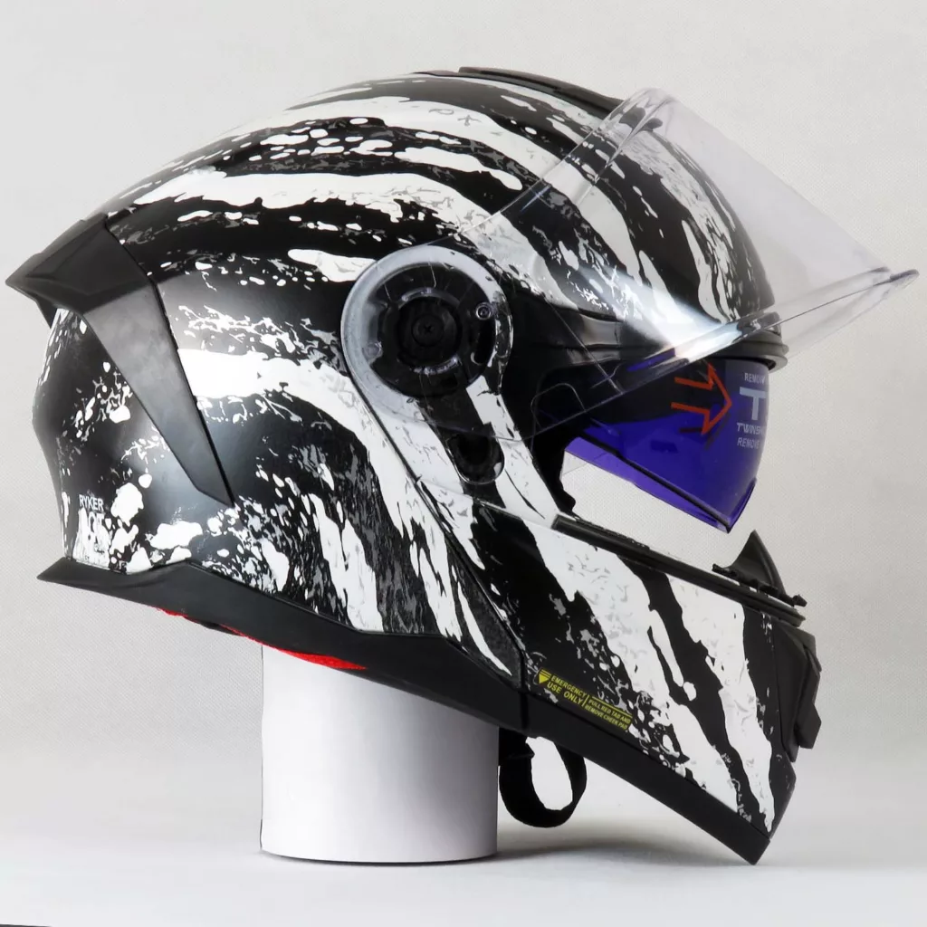 کلاه کاسکت فک متحرک رادین مدل IceFang کد 1946