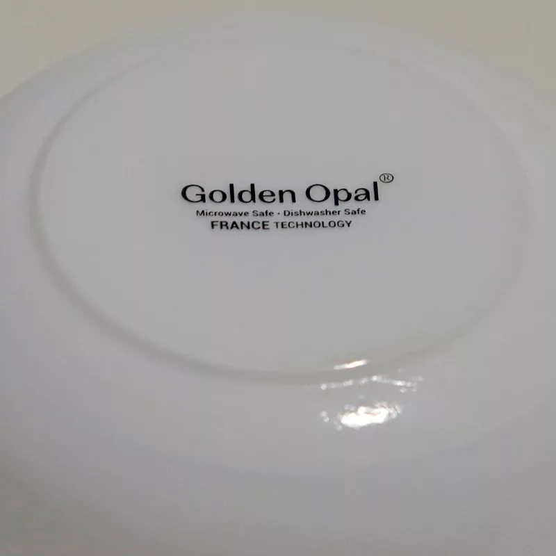 سرویس غذا خوری 26 پارچه گلدن اوپال مدل هارنا سفید