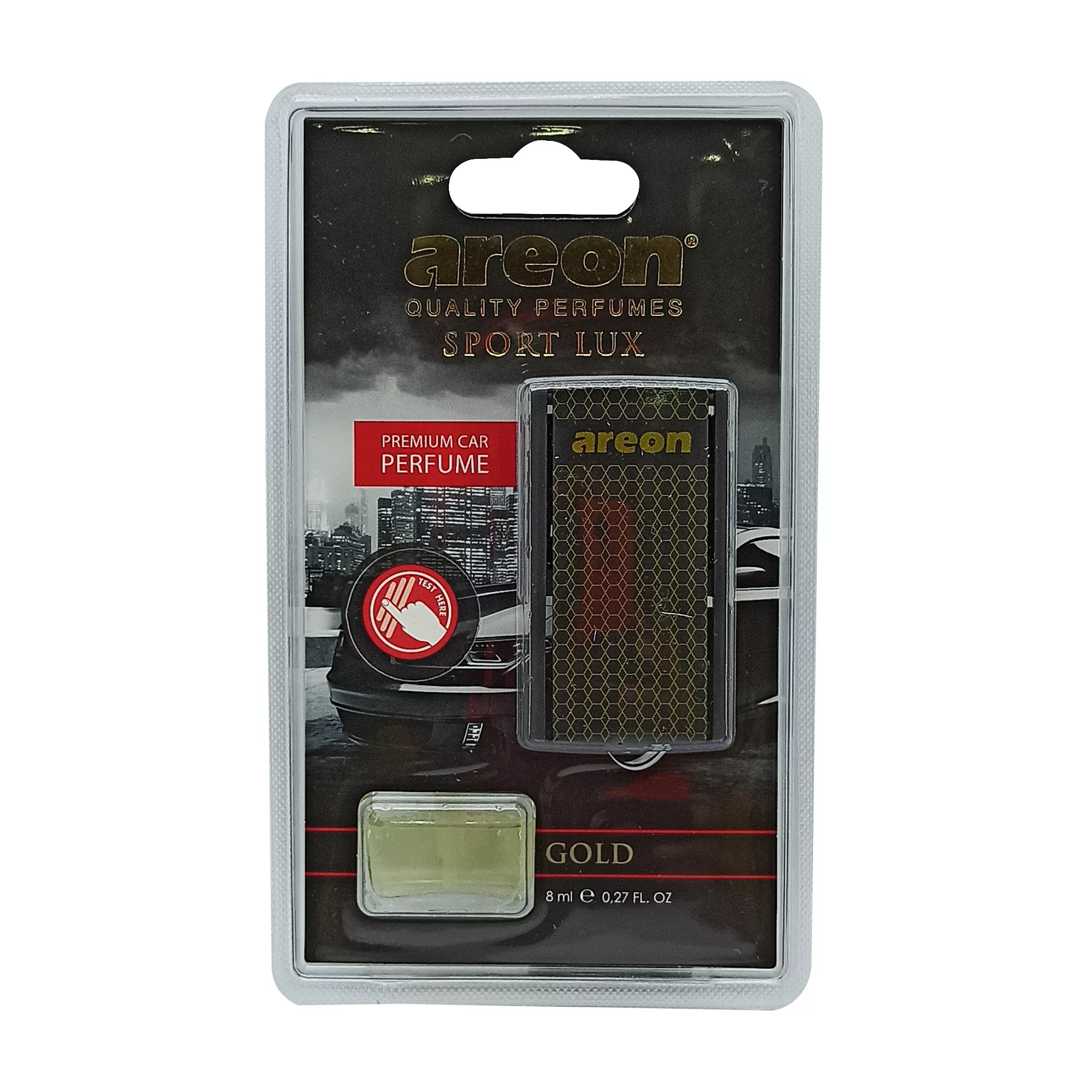 خوشبوکننده خودرو آرئون مدل دریچه کولر SPORTLUX حجم 8 میلی لیتر