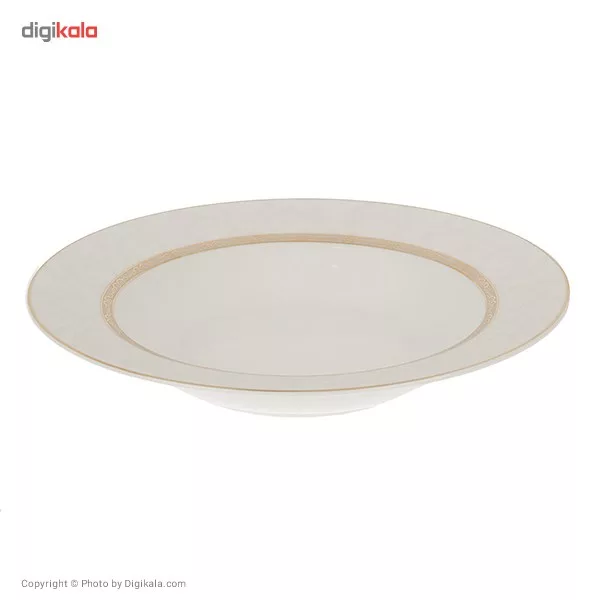 سرویس غذاخوری 28 پارچه چینی زرین ایران سری ایتالیا اف مدل هدیه درجه عالی