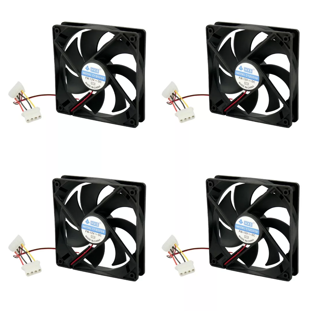فن کیس ایکس فورتک مدل HSX 12CM بسته ۴ عددی فن کیس ایکس فورتک مدل HSX 12CM بسته ۴ عددی