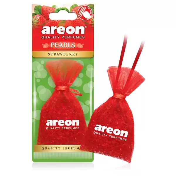 خوشبو کننده خودرو آرئون مدل PEARLS Strawberry