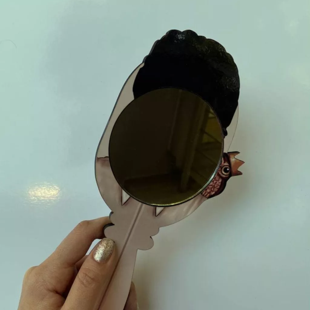 آینه آرایشی مدل art103