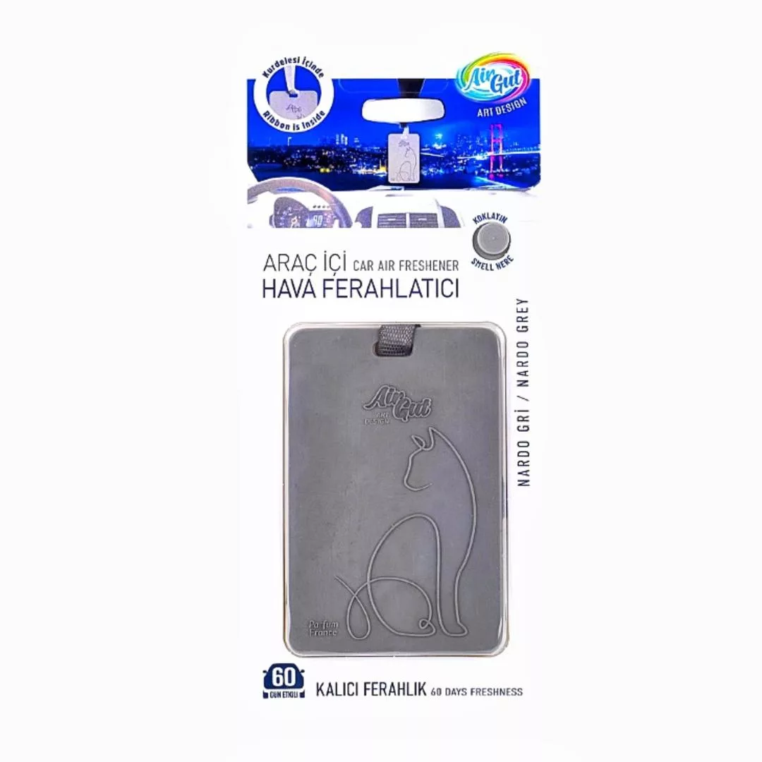 خوشبو کننده خودرو ایرگات مدل NARDO GREY