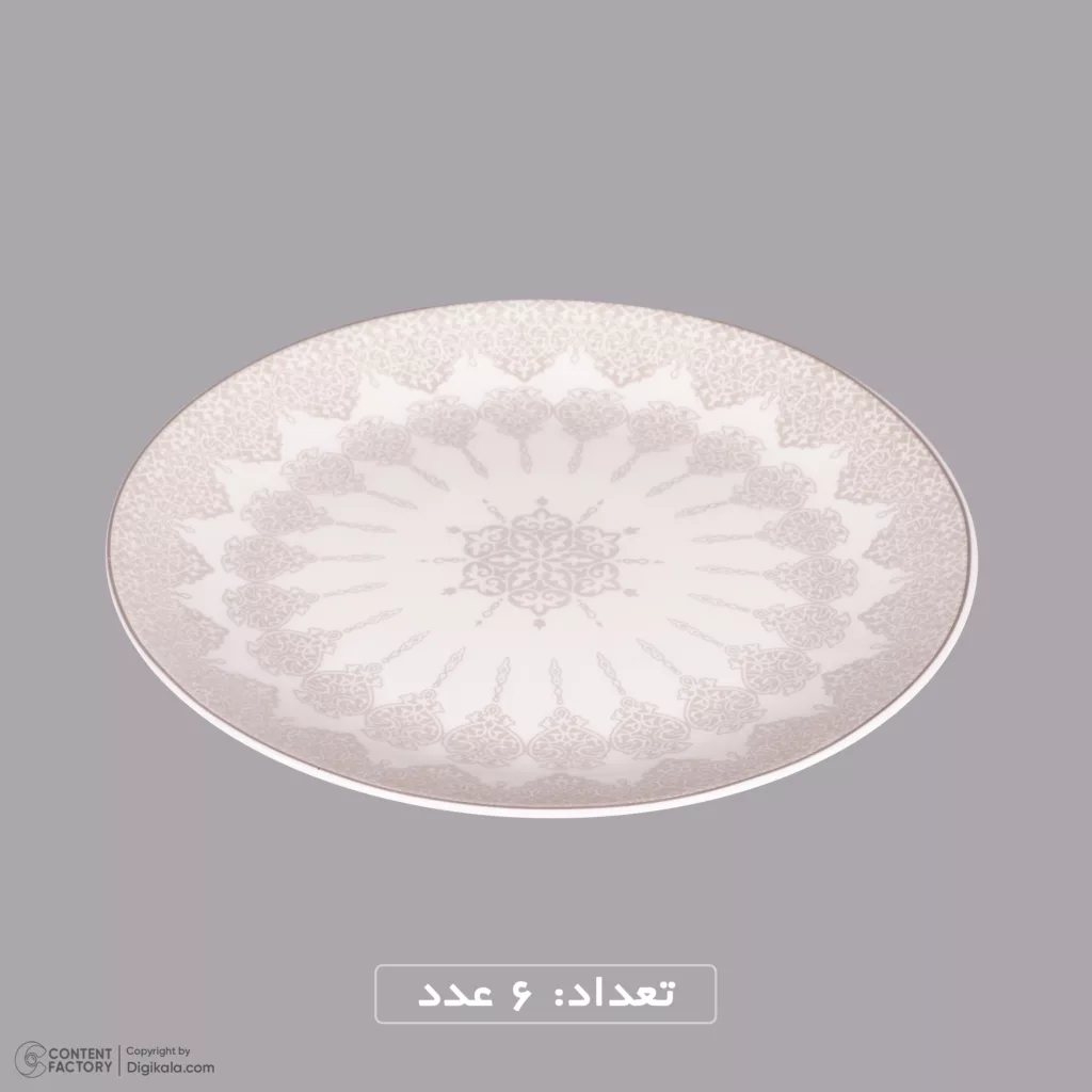 سرویس غذاخوری 18 پارچه 6 نفر شانی مدل  1041