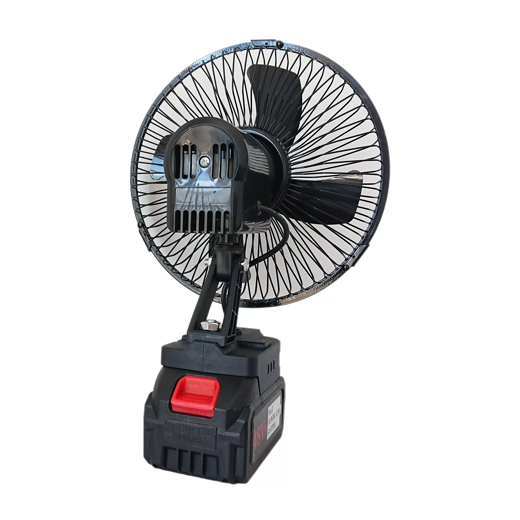 پنکه شارژی مدل رومیزی ظرفیت 3000 میلی آمپر ساعت