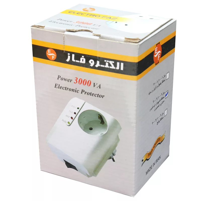 محافظ ولتاژ الکترو فاز کد 3003