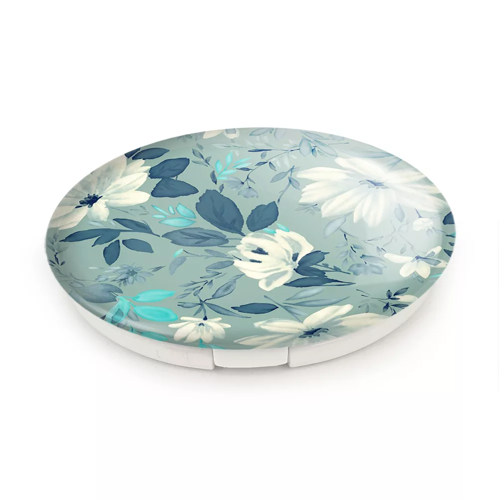 آینه جیبی خندالو طرح گل گلی مدل تاشو کد 29089