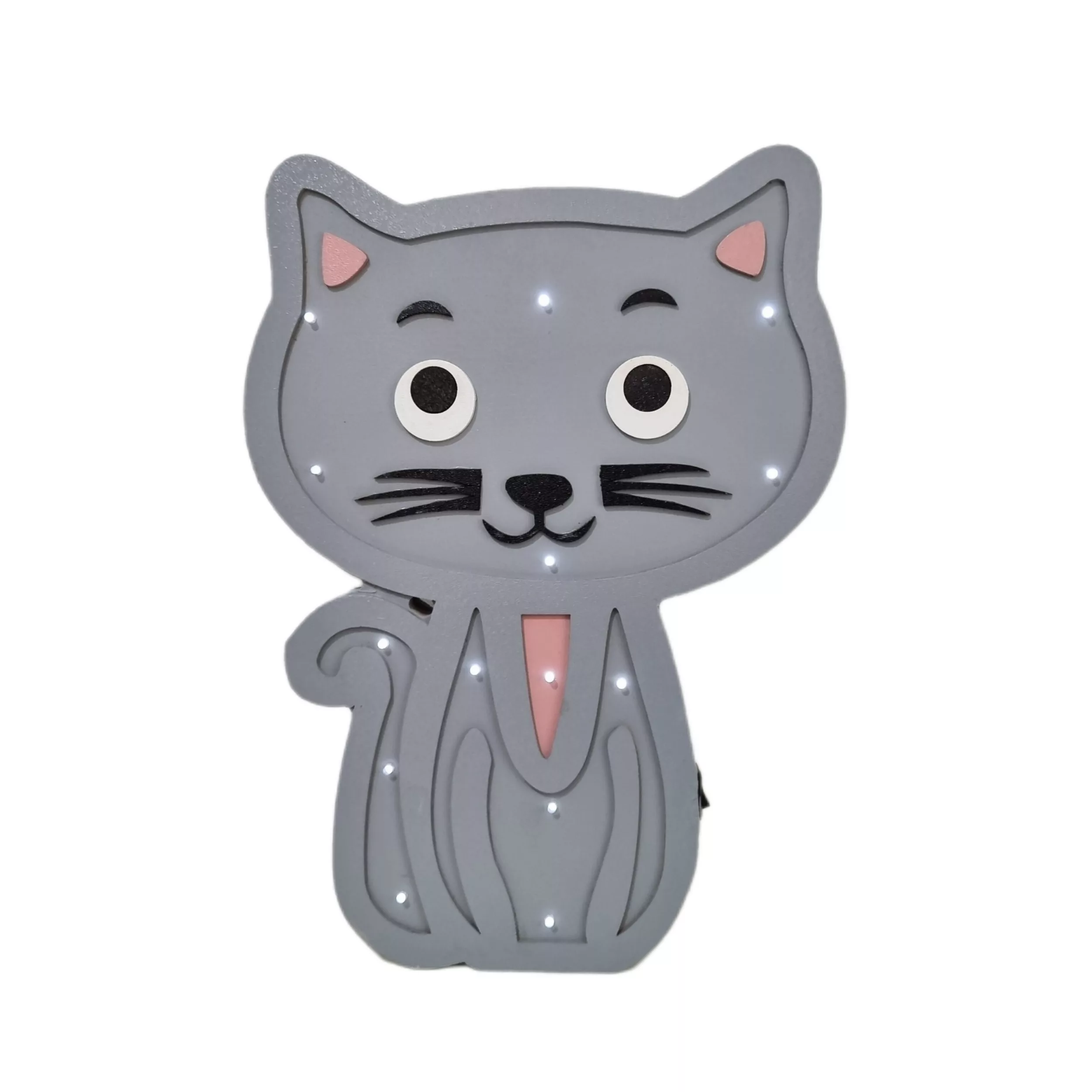 چراغ خواب اتاق کودک مدل گربه