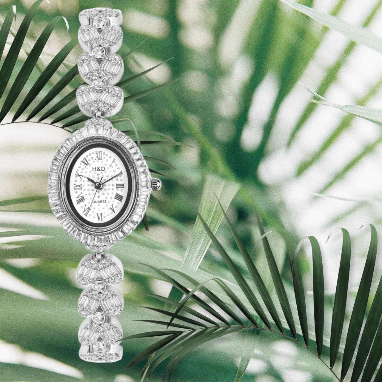 ساعت مچی عقربه ای نقره زنانه مدل rzzdeh-064