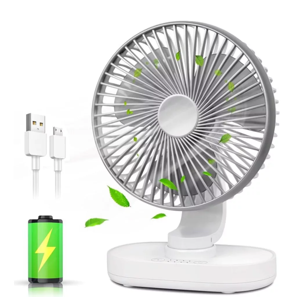 پنکه شارژی مدل Desktop fan MA 109