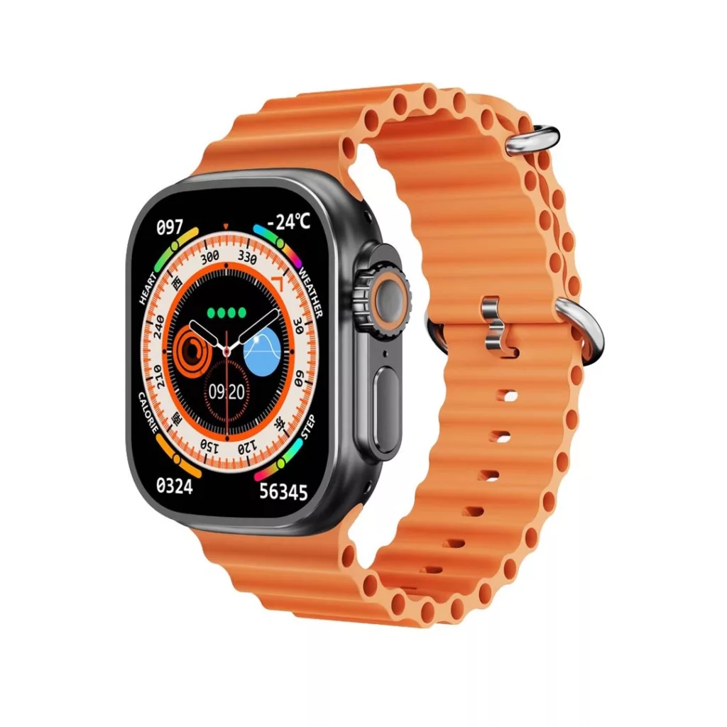 ساعت هوشمند 44 میلی متری پرودو مدل APY ULTRA SPACE SMART با بند سیلیکونی