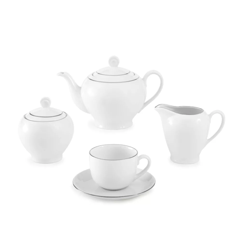 سرویس غذاخوری 102پارچه چینی زرین ایران سری کواترو مدل سمن درجه عالی