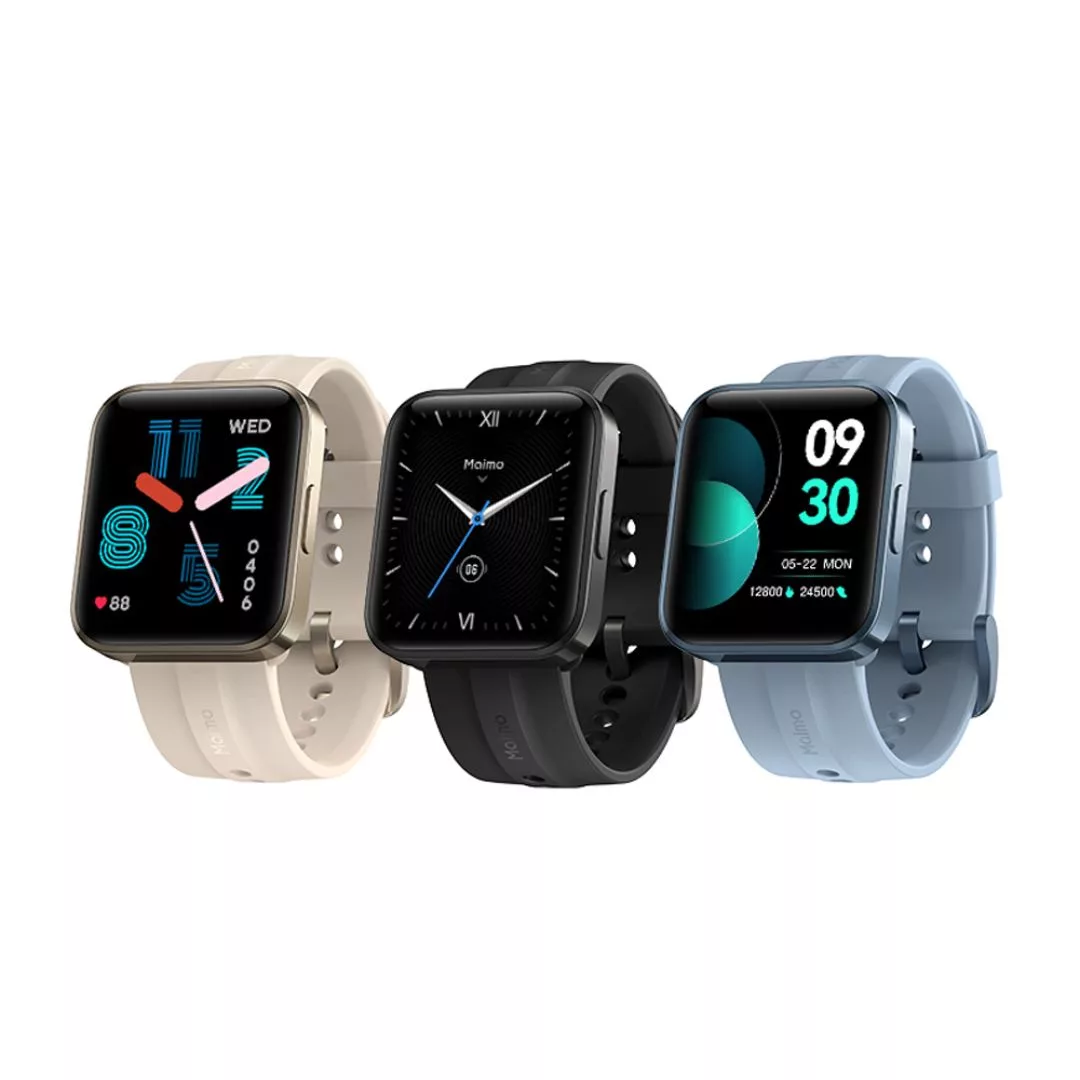 ساعت هوشمند 40.5 میلی متری مایمو مدل Flow WT2106 با بند سیلیکونی