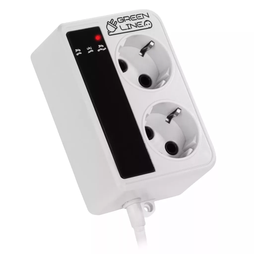محافظ ولتاژ گرین لاین مدل GLP162-RW-1.8m