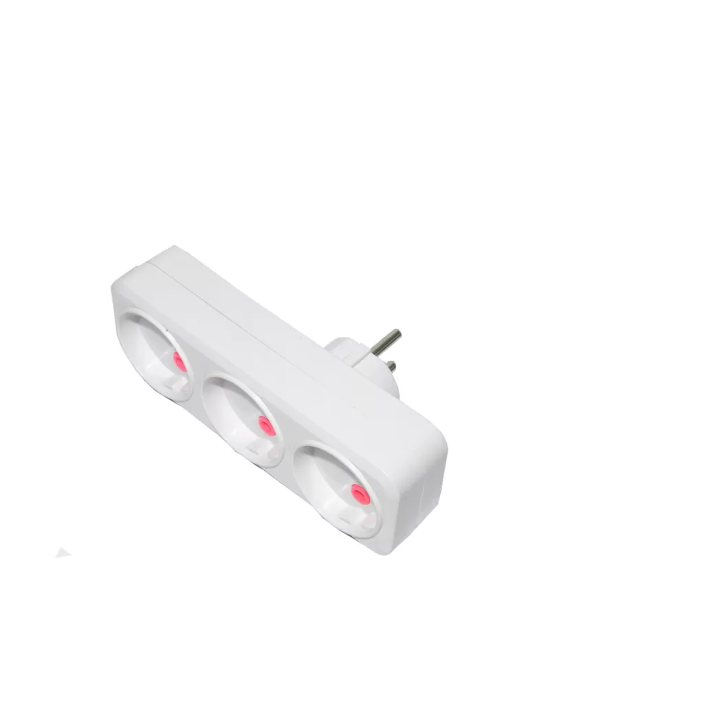 چند راهی برق پیکو مدل سه خانه دوشاخه دار