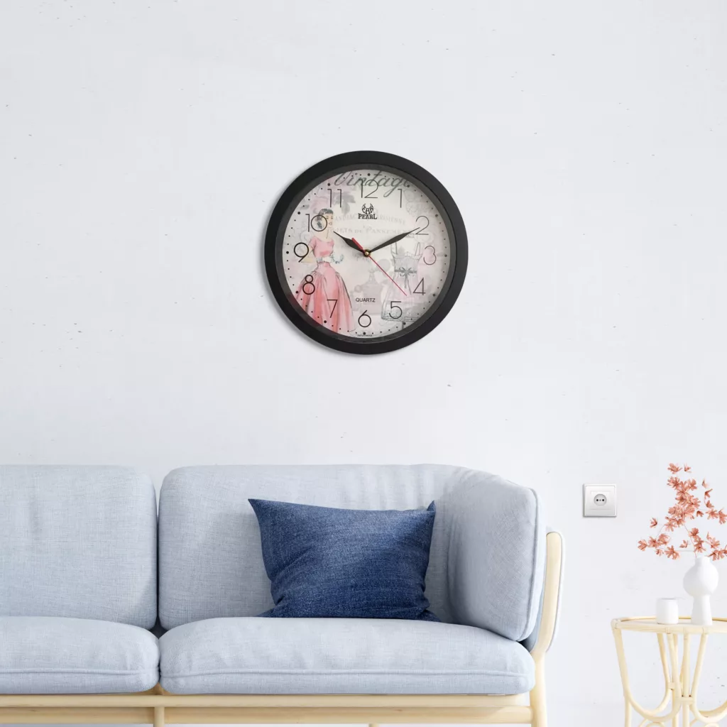 ساعت دیواری پیرل طرح دوشیزه کد 210