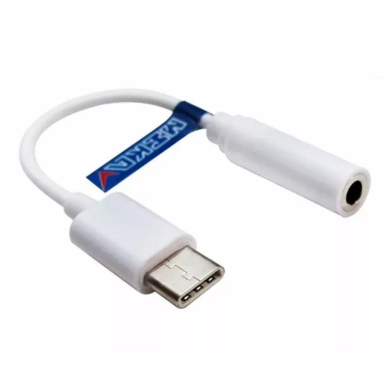 کابل تبدیل USB-C به جک 3.5 میلی متری مکا مدل M-AC طول 0.12 متر