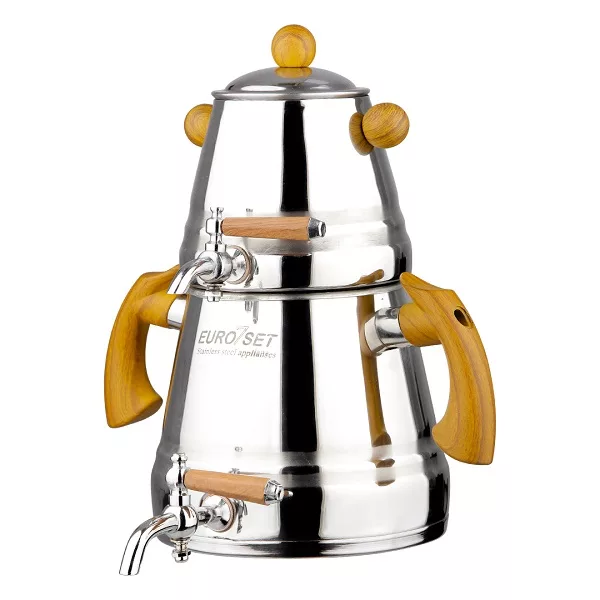 ست کتری و قوری یوروست کد 2845 گنجایش کتری 3 لیتر گنجایش قوری 1 لیتر