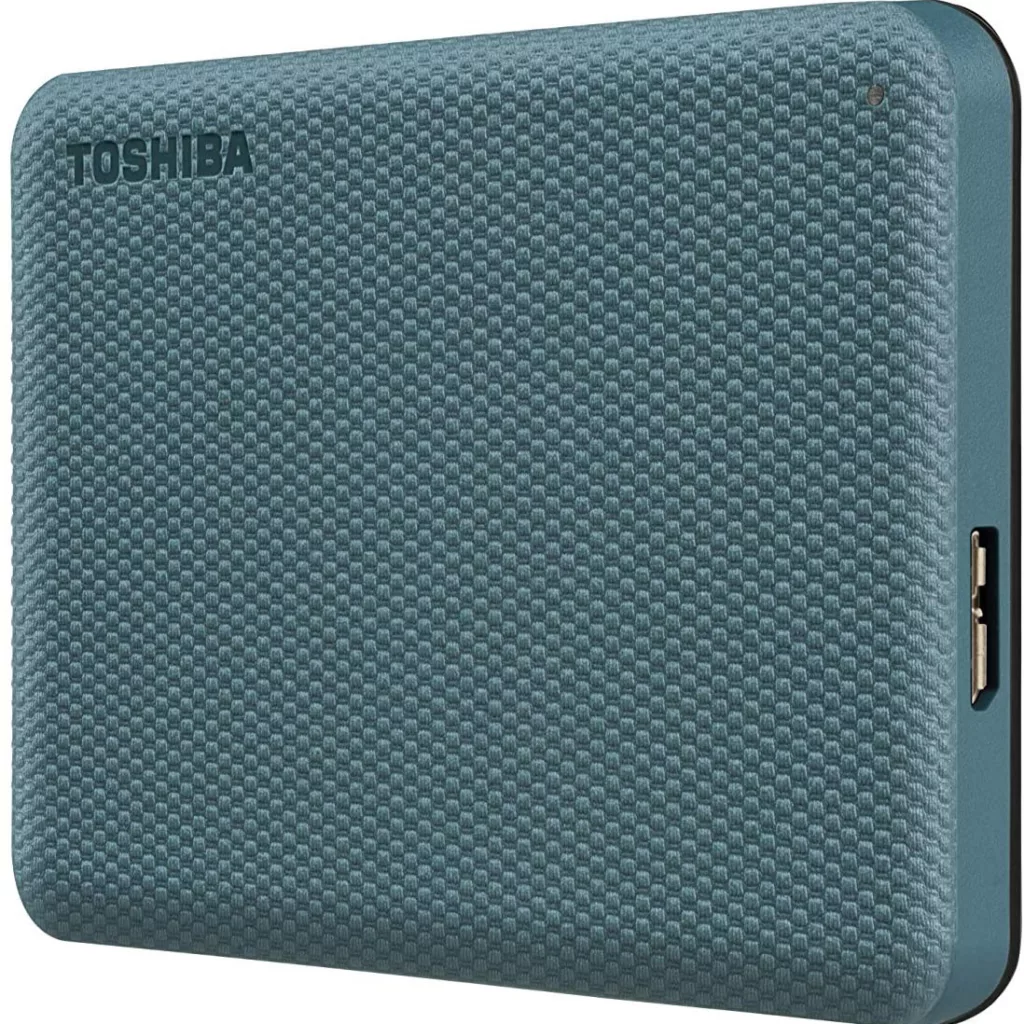 هارد اکسترنال توشیبا مدل Canvio Advance ظرفیت یک ترابایت دارای رابط USB Type-A 3.2