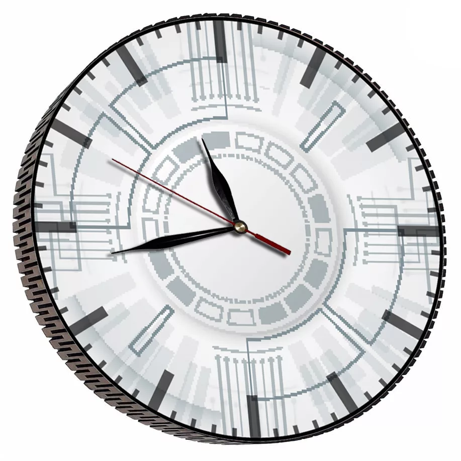 ساعت دیواری مدل مدرن دیجیتال ساعت دیواری مدل مدرن دیجیتال