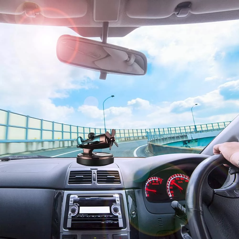 خوشبوکننده خودرو مدل خورشیدی طرح هواپیما کد 2-XY