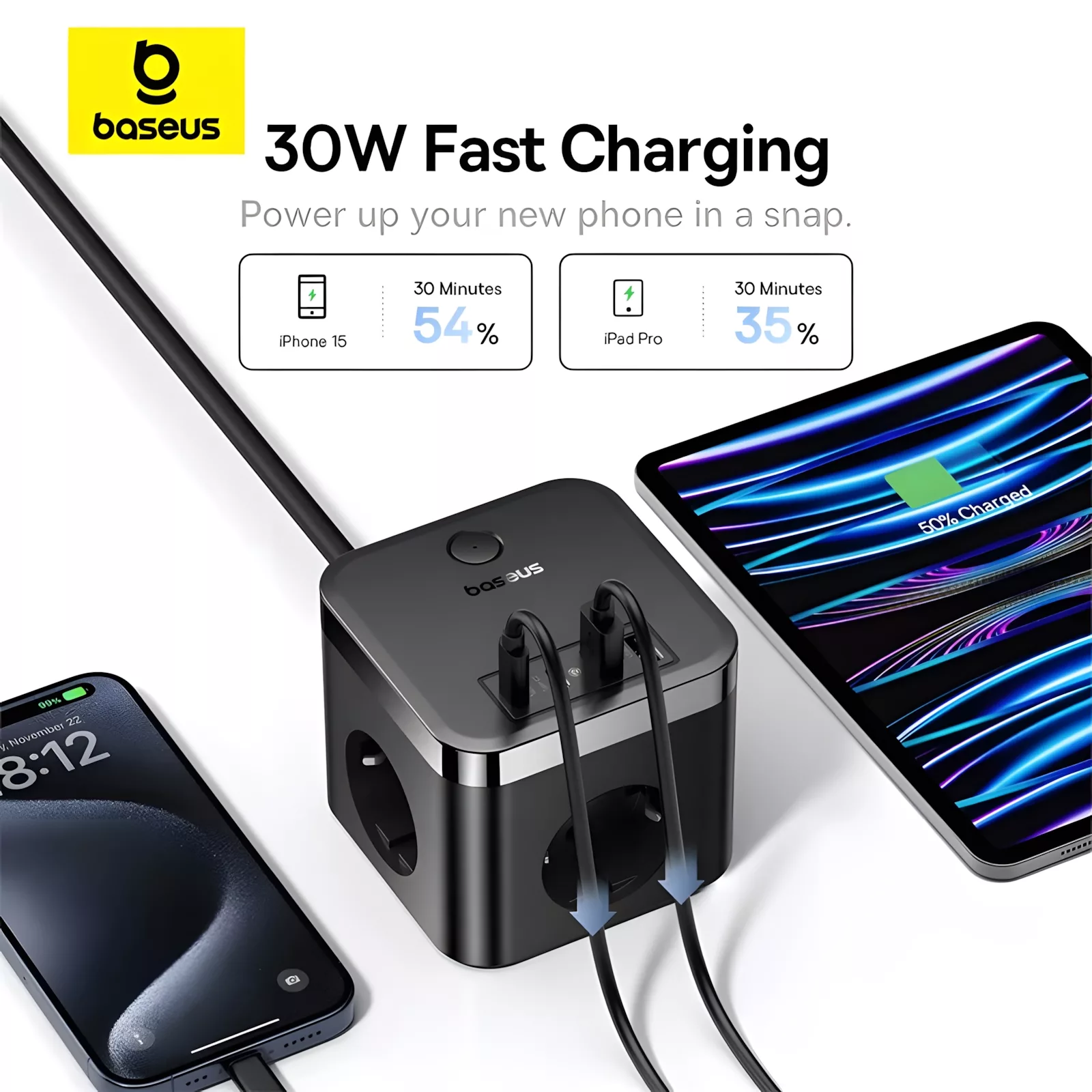 چندراهی برق بیسوس مدل B-E117 30W