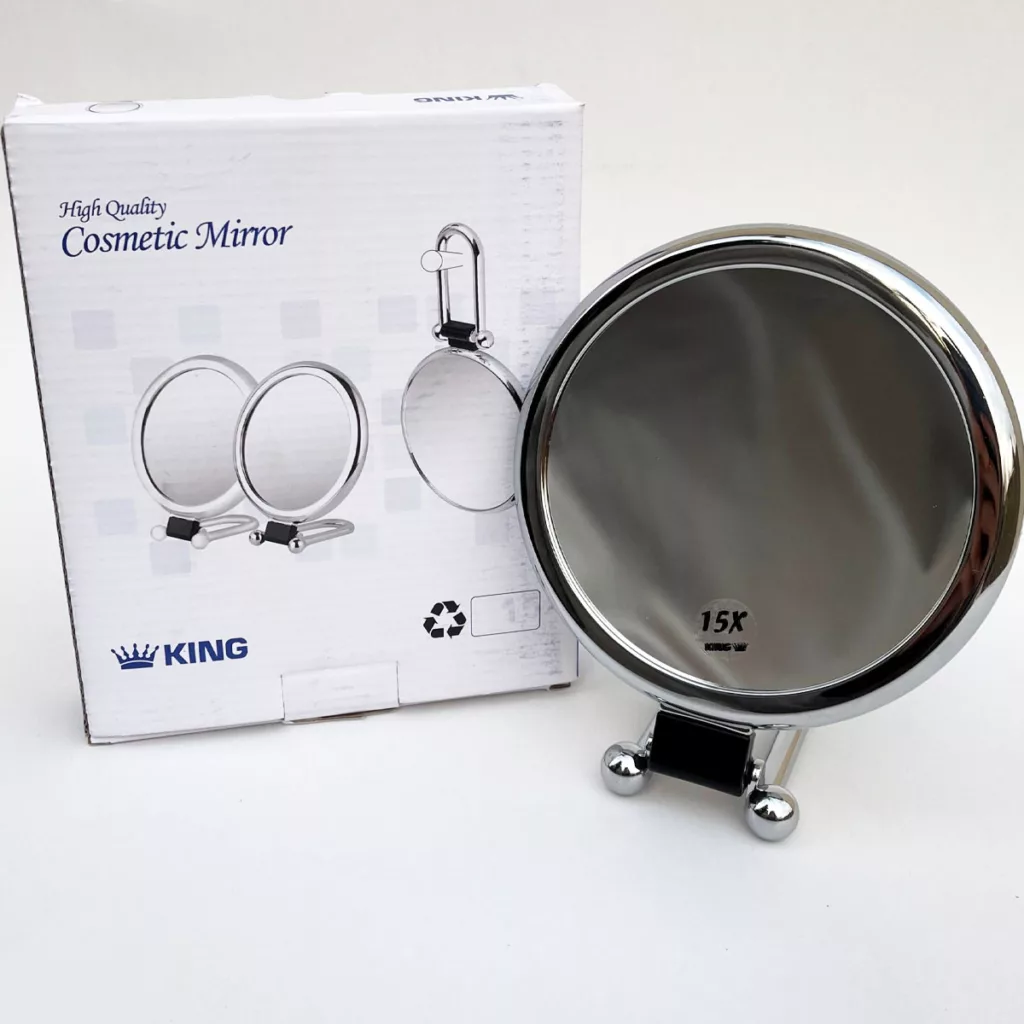 آینه آرایشی رومیزی کینگ مدل 15X