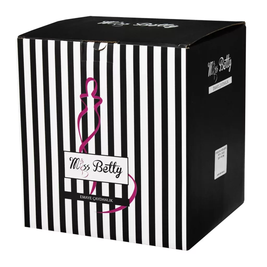 کتری و قوری میس بتی مدل Piraye9784 گنجایش کتری 2.5 لیتر گنجایش قوری 1.1 لیتر