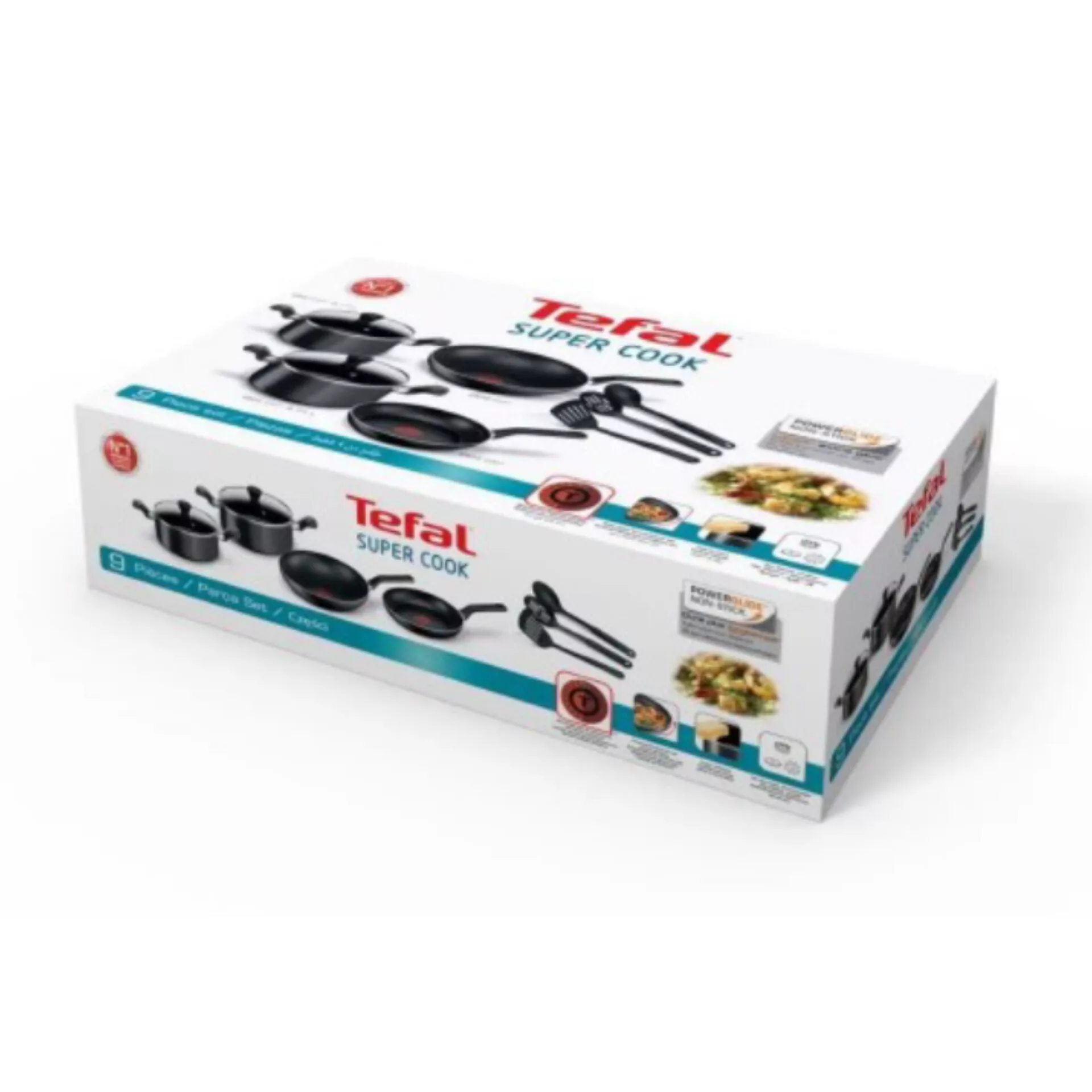 سرویس پخت و پز 9 پارچه تفال کد 9pc