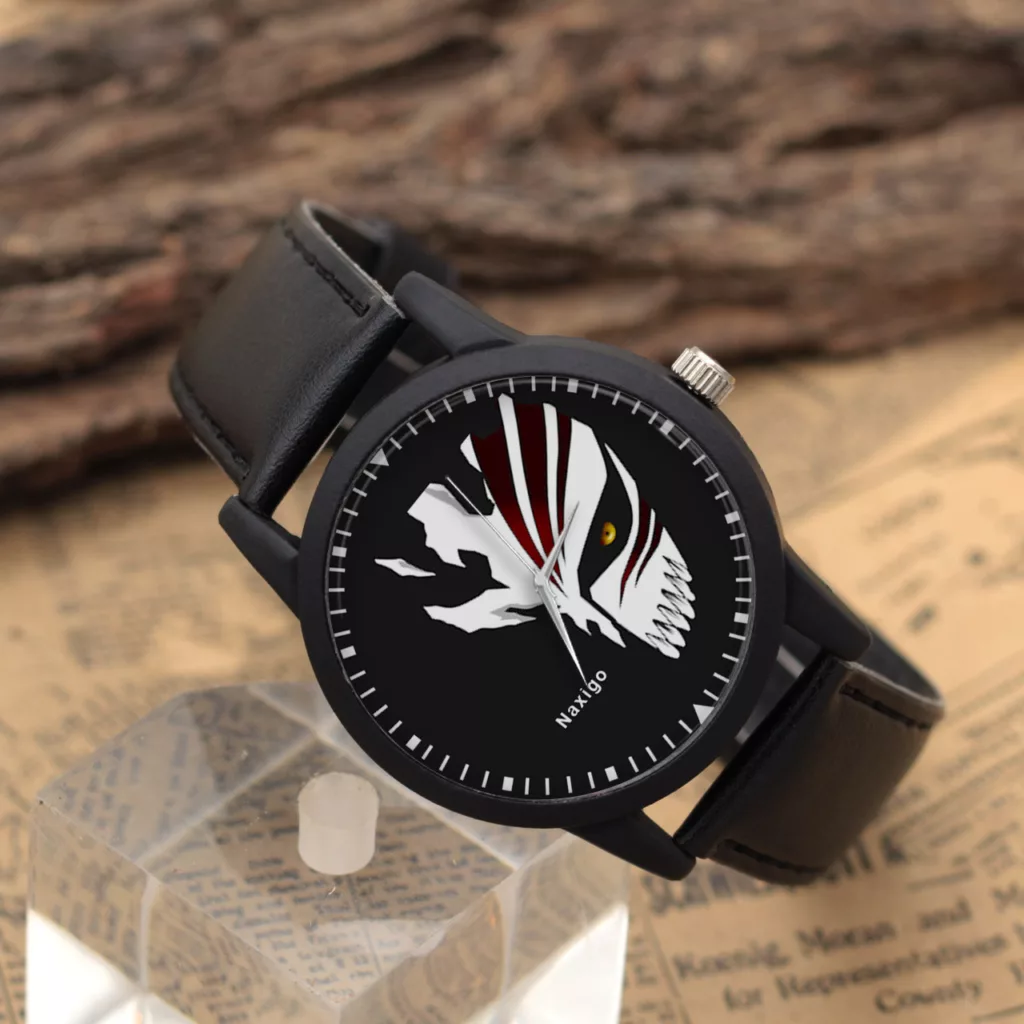 ساعت مچی عقربه ای ناکسیگو مدل انیمه Bleach کد LF13157