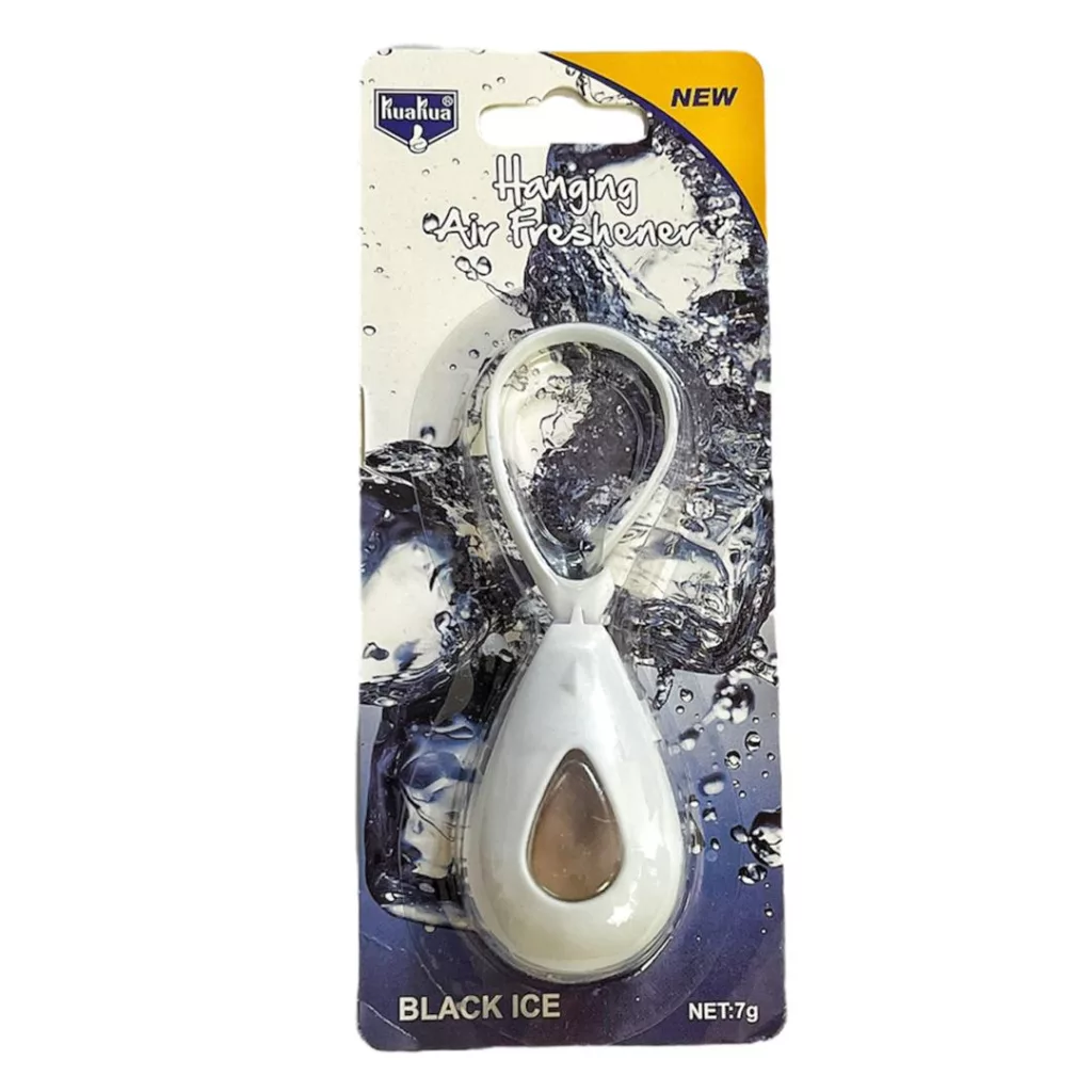 خوشبو کننده خودرو کواکوا مدل BLACK ICE حجم 7 میلی لیتر